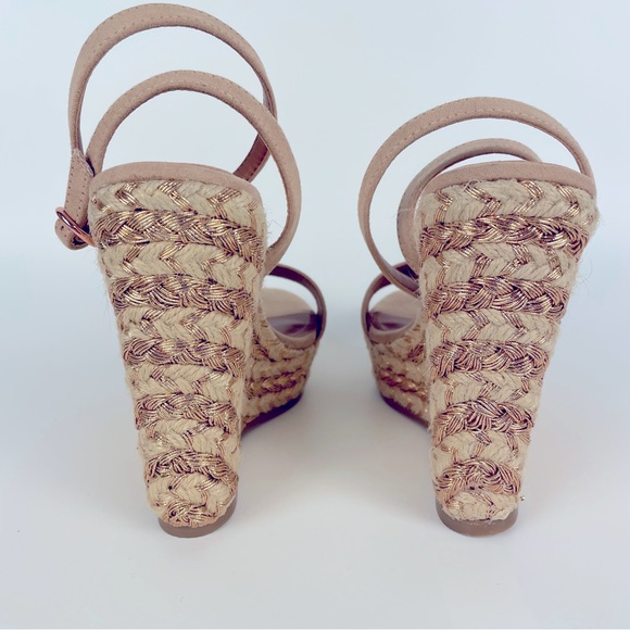 ASOS Tula Metallic Espadrilles with Rose Gold Detailing. - Picture 14 of 16